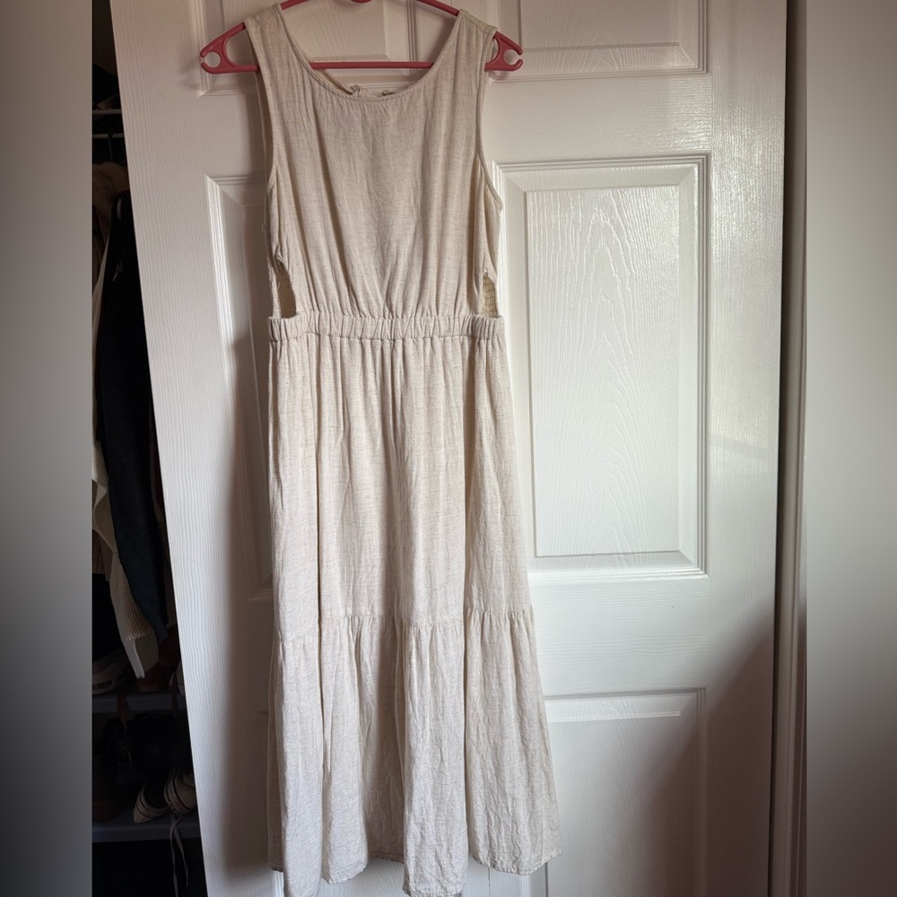 Sincerely Jules Cream Maxi Dress